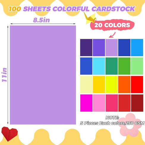 6in Die Cutting Machine with 100 Sheets 8.5" X 11" Colored Cardstock in Saudi Arabia