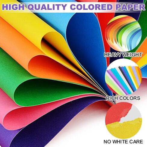 6in Die Cutting Machine with 100 Sheets 8.5" X 11" Colored Cardstock in Saudi Arabia