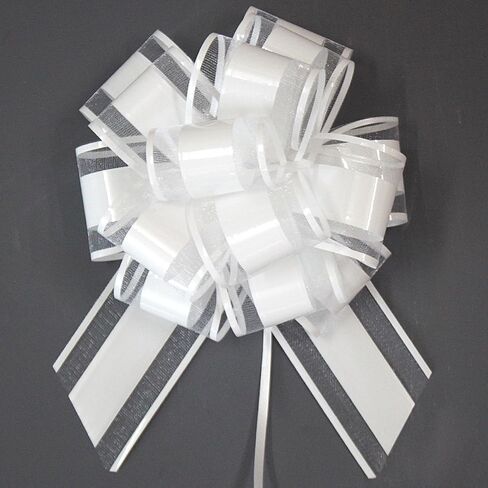 HQJAXJ 6 PCS Pull Bows,Gold Gift Bows for Presents 6 inch Pull Bow for Gifts Wrapping Party Gift Boxes Bow Basket Packaging Bows for Valentine's Day Presents Flower Decorations (gold) in Kuwait