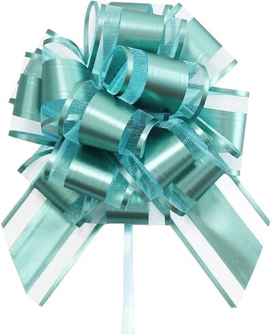 HQJAXJ 6 PCS Pull Bows,Gold Gift Bows for Presents 6 inch Pull Bow for Gifts Wrapping Party Gift Boxes Bow Basket Packaging Bows for Valentine's Day Presents Flower Decorations (gold) in Kuwait