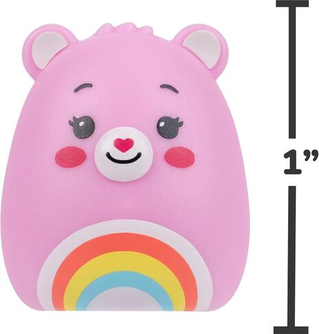Squish-a-longs Care Bears Mini-Squish + Accessory 6-Pack (Grumpy Bear, Tenderheart Bear, Good Luck Bear, Harmony Bear, Bedtime Bear, Cheer Bear) in Saudi Arabia