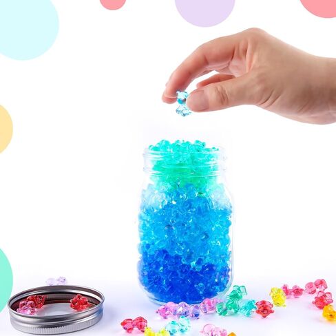 Niceup 360pcs Bear Mini Figurines to Hide, Bulk Plastic Counting Bears in Kuwait
