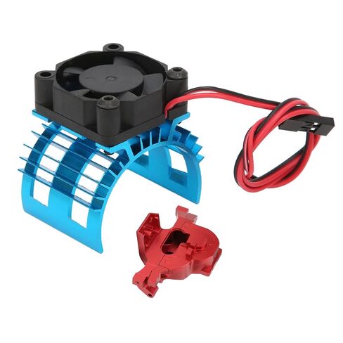 Hidyliu RC Car Heatsink Set, Aluminum Alloy Motor Holder (Red) in Saudi Arabia