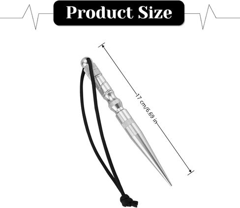 Paracord Knotter Tool, 1 Pcs, Silver in Kuwait