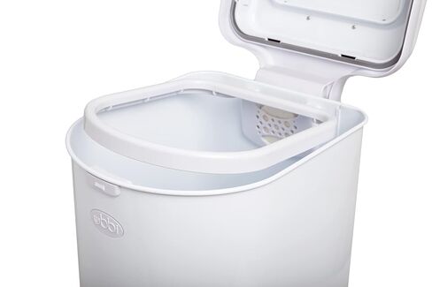 Ubbi Pet Waste Pail, White in Kuwait