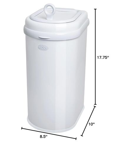 Ubbi Pet Waste Pail, White in Kuwait