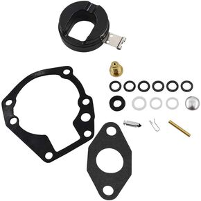 WFLNHB Carb Rebuild Kit fits for Many 2hp/3hp/4hp/5hp Johnson Evinrude 398532 Sierra 18-7043 Carburetors with Float