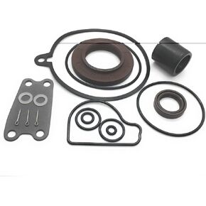 REPLACEMENTKITS.COM Brand Upper Unit Gearcase Seal Kit Compatible with OMC Cobra & Volvo Penta Cobra SX Sterndrives Replaces 3850594