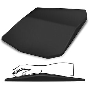 SOUNDANCE Ergonomic Mouse Pad with Wrist Rest Memory Foam Support, Black