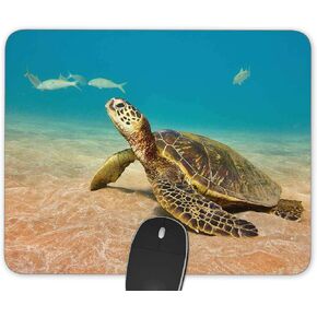 TuMeimei Non-Slip Rubber Mouse Pad (The Rabbit Sleeps on The Moon)