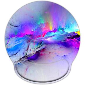Mouse Pads for Computers Van Gogh Ergonomic Memory Foam Nonslip Wrist Support-Lightweight Rest Mousepad for Office,Gaming,Computer, Laptop & Mac,Pain Relief,at Home Or Work