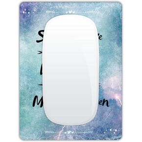 لوحة ماوس صغيرة، لوحة ماوس صغيرة مقاس 6 × 8 بوصة مع قاعدة مطاطية مضادة للانزلاق وقماش ليكرا مريح لعلبة لوحة المفاتيح وأجهزة الكمبيوتر المحمولة والماوس اللاسلكي والمنزل والمكتب والسفر، قابلة للغسل والمحمولة (رخام وردي) in Kuwait