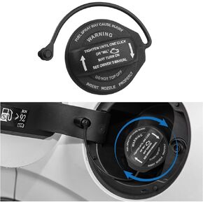Car Gas Cap Replacement OEM#FC961,XU5Z-9030-JA,Professional Fuel Tank Cap Compatible with Lincoln Ford Mercury for Replacing Damaged Car Accessories Gas Tank Cap (for Ford)