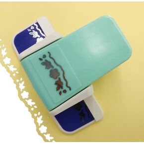 11 Styles 1 pcs New Fancy Border Punch S Flower Design Embossing Punch Scrapbooking Handmade Edge Device DIY Paper Cutter Handmade Craft Gift