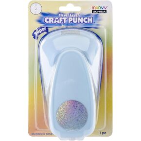 Uchida Of America Uchida LV-SJCP40 Clever Lever Super Jumbo Craft Punch, 2-Inch Circle
