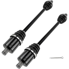 2PCS Rear CV Axle Shaft Assembly for 2019 RZR XP 4 1000 EPS DYNAMIX Edition, 1999 2001 Worker 500, 2000-2001 Diesel (455cc), 2001-2002 Sportsman 400 CV Axle Shaft Drive Shaft OE 1333124, 1333439