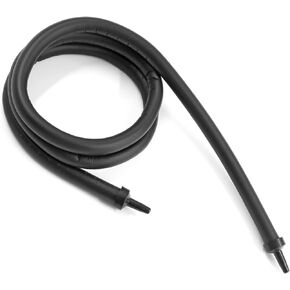 Waziaqoc Bubble Wall Air Diffuser, Aquarium Wall Air Curtain Bubble Tube Rubber Bendable Bubble Hose for Fish Tank, 120cm/48 Double Head