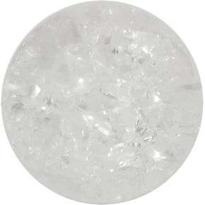 Purpledip Resin Crystal Ball for Indoor Water Fountains, 1.5 Inches (10503A)
