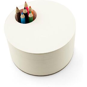 لوحة رسم Three by Three Seattle Jotblock مقاس 4.75 × 4.25 بوصة مع 6 أقلام رصاص ملونة للمذكرات والملاحظات والرسومات والحروف والمزيد في المكاتب أو الفصول الدراسية أو المنزل (550 صفحة، عبوتان) in Kuwait