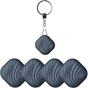 ColorTag Key Finder, Bluetooth Tracker Item Locator with Key Chain for Keys Pet Wallets or Backpacks and Tablets, Batteries Include (Blue, 4 Pack) in Kuwait