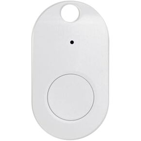 2023 New Smart Anti Loss Device Key Finder Locator GPS, Portable Bluetooth Finders Tracker Device with Key Ring for Kids Dog Pet Cat Wallet Luggage - White