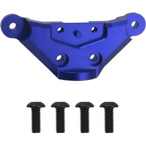 ShareGoo Aluminum Front Case Mounts Cover #BS213-013 Compatible with Redcat Blackout XTE XBE SC Pro 1/10 RC Monster Truck Upgrade Parts (Blue)