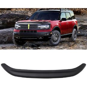 KaiWell غطاء محرك السيارة منحرف يصلح لفورد برونكو سبورت 2021 2022 2023 غطاء محرك السيارة درع حامي حجر الحرس الملحقات ماتي الأسود in Kuwait