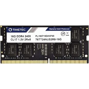 Timetec Hynix IC 32GB KIT(2x16GB) DDR4 SODIMM لـ Intel NUC KIT/Mini PC/HTPC/NUC Board 2400MHz PC4-19200 Non ECC Unbuffered 1.2V CL17 Dual Rank 260 Pin ترقية الذاكرة (مجموعة 32GB (2x16GB))
