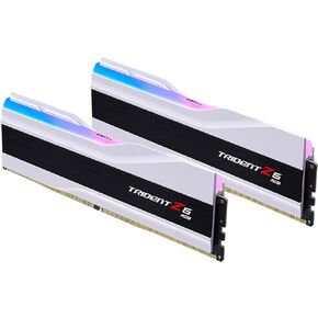 G.SKILL Trident Z5 RGB Series (Intel XMP 3.0) DDR5 RAM 48GB (2x24GB) 8200MT/s CL40-52-52-131 1.35V Desktop Computer Memory UDIMM - Matte White (F5-8200J4052F24GX2-TZ5RW)