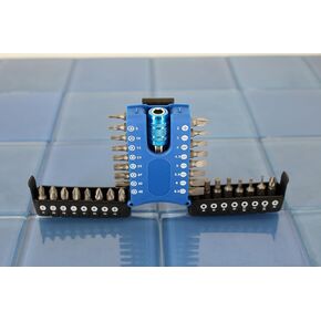 TEMO 100 Piece Impact Ready Security Bits Screwdriver Set Kit with 2 Quick Chucks
