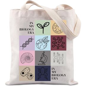 TIIMG In My Biology Era Tote Bag Biology Gift Biology Lovers Gift Biology Bag