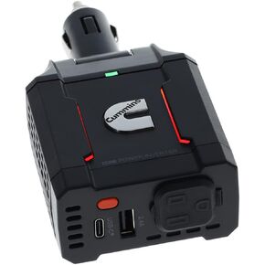 Cummins 120 Watt Power Inverter 12v Socket DC to AC Inverter Direct Plug Power Converter CMN120D