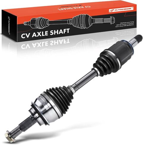 A-Premium Pair (2) Front CV Axle Shaft Assembly Compatible with Toyota 4Runner 2003-2020, FJ Cruiser 2007-2014, Tacoma 2005-2020 & Lexus GX460, GX470, with Heavy Duty Thermoplastic Outboard Boot in Saudi Arabia