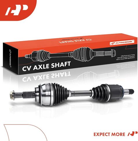 A-Premium Pair (2) Front CV Axle Shaft Assembly Compatible with Toyota 4Runner 2003-2020, FJ Cruiser 2007-2014, Tacoma 2005-2020 & Lexus GX460, GX470, with Heavy Duty Thermoplastic Outboard Boot in Saudi Arabia