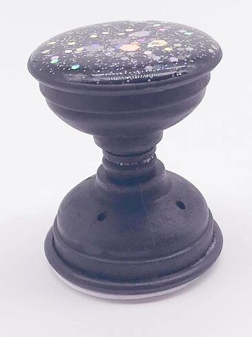 Expanding Phone Socket, Mount Holder Glitter Sparkle Bling for Cellphone Collapsible Stand Cell Phone Finger Foldable Holder Grip for Smartphones and Tablets (Pink) in Saudi Arabia