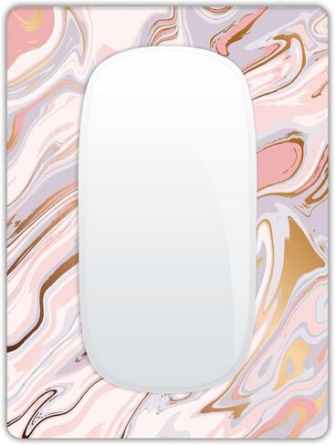 Small Mouse Pad, Mini Mouse Pad 6 X 8 Inch with Non-Slip Rubber Base for Keyboard Tray Laptops Wireless Mouse Home Office Travel, Washable & Portable (Abstract Colorful Marble 01) in Saudi Arabia