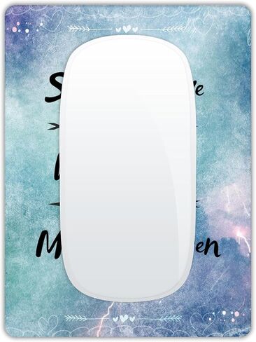 لوحة ماوس صغيرة، لوحة ماوس صغيرة مقاس 6 × 8 بوصة مع قاعدة مطاطية مضادة للانزلاق وقماش ليكرا مريح لعلبة لوحة المفاتيح وأجهزة الكمبيوتر المحمولة والماوس اللاسلكي والمنزل والمكتب والسفر، قابلة للغسل والمحمولة (رخام وردي) in Kuwait