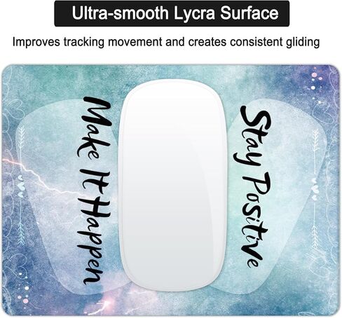 لوحة ماوس صغيرة، لوحة ماوس صغيرة مقاس 6 × 8 بوصة مع قاعدة مطاطية مضادة للانزلاق وقماش ليكرا مريح لعلبة لوحة المفاتيح وأجهزة الكمبيوتر المحمولة والماوس اللاسلكي والمنزل والمكتب والسفر، قابلة للغسل والمحمولة (رخام وردي) in Kuwait