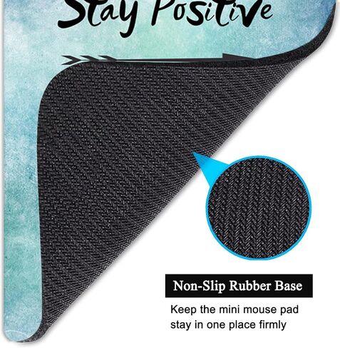 لوحة ماوس صغيرة، لوحة ماوس صغيرة مقاس 6 × 8 بوصة مع قاعدة مطاطية مضادة للانزلاق وقماش ليكرا مريح لعلبة لوحة المفاتيح وأجهزة الكمبيوتر المحمولة والماوس اللاسلكي والمنزل والمكتب والسفر، قابلة للغسل والمحمولة (رخام وردي) in Kuwait