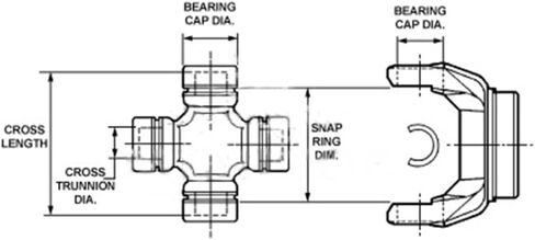 Meritor Genuine DRIVELINE - CENTER PARTS REPAIR KIT in Saudi Arabia