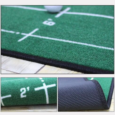 Golf Putting Mat Indoor Outdoor Golf Putting Practice Mat with Golf Putting Cup and Ball in Saudi Arabia