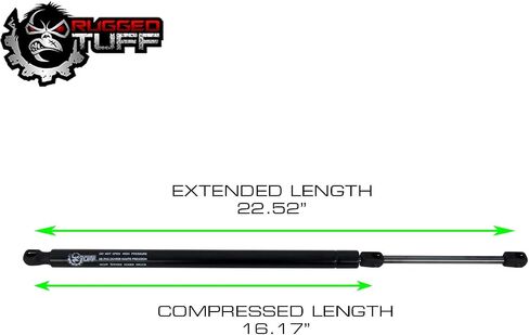 متين TUFF RT261039 رفع الباب الخلفي يدعم الصدمات الخلفية ودعامات أذرع نوابض الغاز المتوافقة مع 2010-2023 Toyota 4Runner، حزمة من 2 in Saudi Arabia
