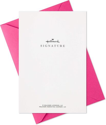 Hallmark Signature Baby Shower Card for Girl (Balloons) Welcome New Baby Girl, Congratulations in Saudi Arabia