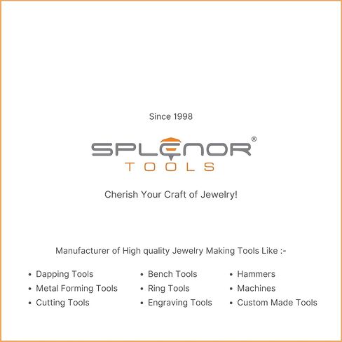 أدوات Splenor Tools من الفولاذ مقاس 2 بوصة مربعة الشكل ومجموعة 24 ثقبًا - لصنع المجوهرات - قالب تشكيل المعدن - أدوات التشكيل in Kuwait