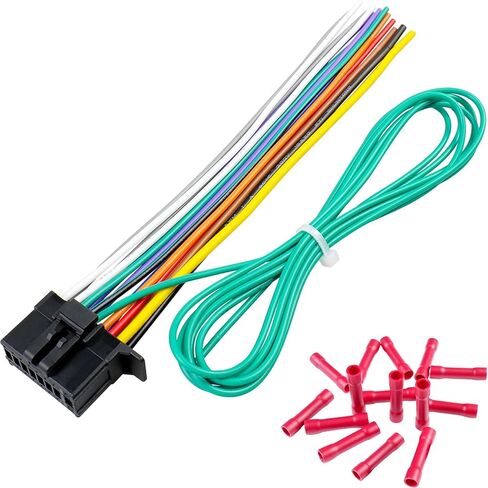 مجموعة أسلاك الراديو متوافقة مع محول ستيريو بايونير 16Pin ISO، مناسبة لموصل أسلاك ستيريو السيارة AVH DEH FH in Saudi Arabia