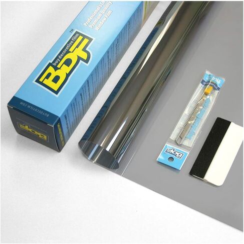 BDF NA50 Window Film Sun Control and Heat Rejection Black (Light) - 36in X 12ft in Saudi Arabia