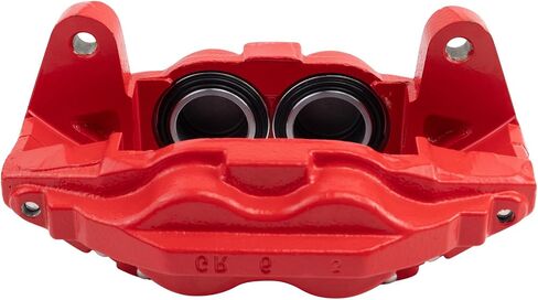 TRQ Front Brake Caliper Set Compatible with 2016-2019 Toyota Sequoia 2016-2018 Tundra in Saudi Arabia