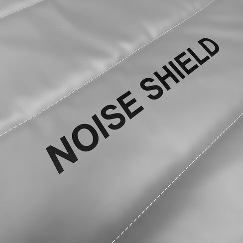 Sound Barrier 39.37" x 78.74", Thickened Sound Insulation Cotton, Waterproof, Flame Retardant, Soundproof Blanket for Door, Can be Hung as Convenient Sound Barrier Fence During Construction in Kuwait