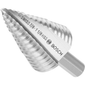 Bosch SDC6 3/16 In. to 1/2 In. High-Speed Steel Turbo Step Drill Bit in Kuwait