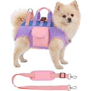 Dog Sling Carrier, 2PCS Pet Lift Harness for Hiking & Outdoor Trip in Kuwait